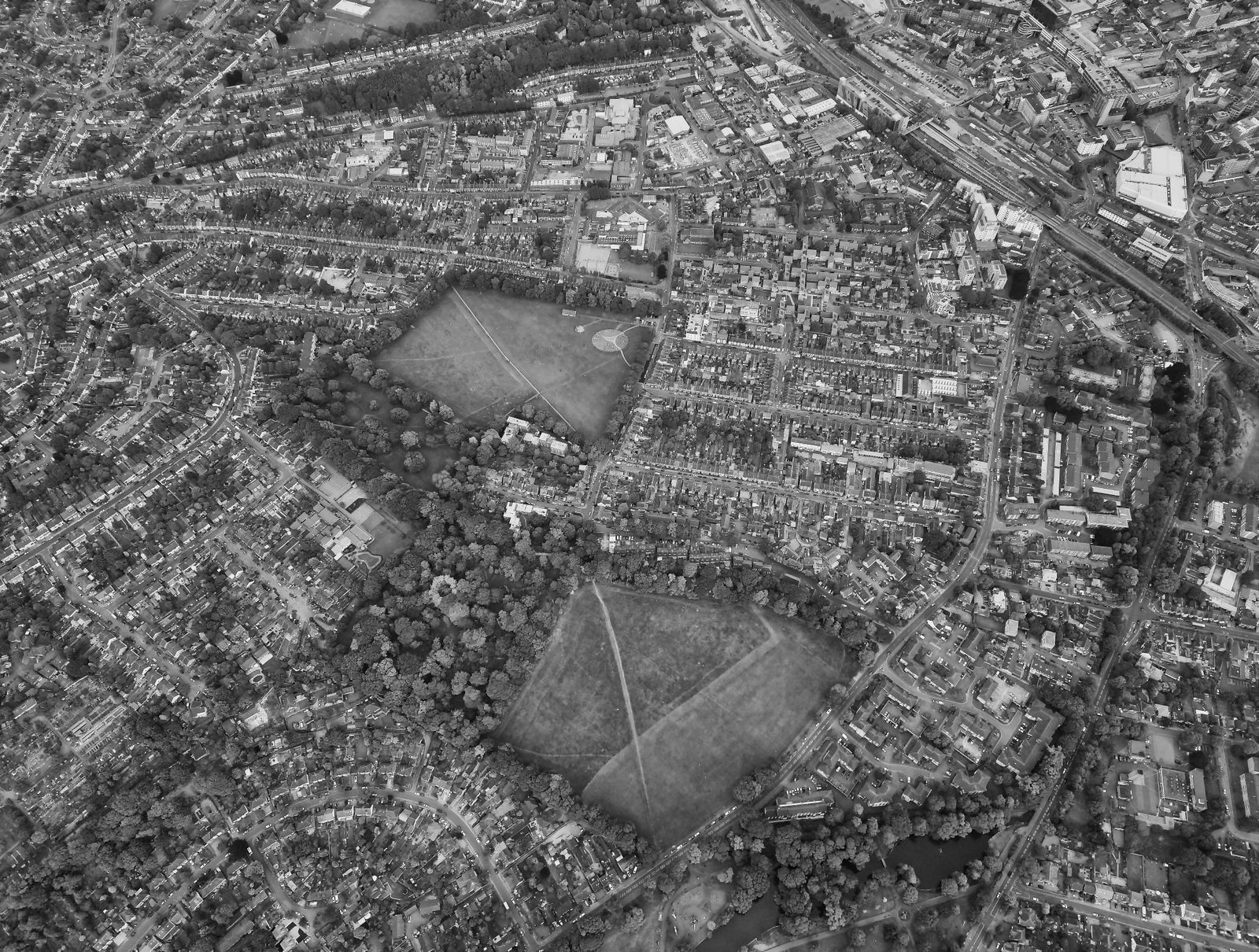Map-style view of South End Arts District